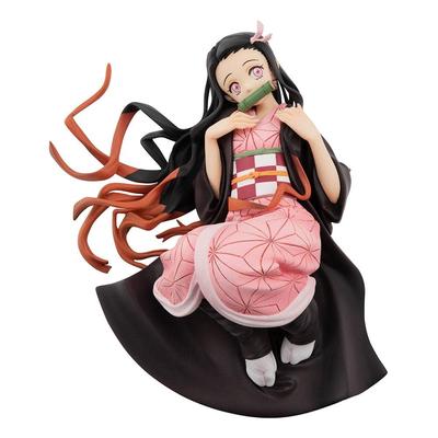 MegaHouse Serie Dämon Kimetsu no Yaiba Tenohira Mo Iccho 120mm PVC Komplette Figur MH83027 GEM. Jägerin Nezuko-chan, ca.. Vorlackiert