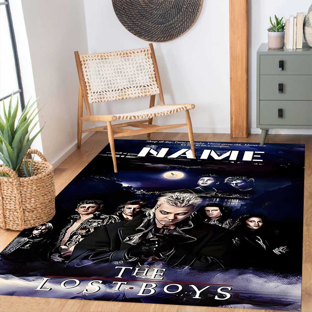 Warner Bros. Works (58) Customize your name rug, office chair cushion, home bedroom living room gift.