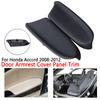 Black Rear LR Door Panel Armrest Cover&Base Plate Fits Honda Accord 08-12 Sedan