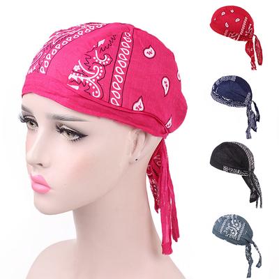 Vogue Breathable Women Hat Hip Hop Headgear Soft Pirate Men Outdoor Amoeba Comfortable Cotton Cycling Cap