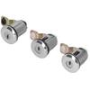 3Pcs Door Lock Barrel Cylinder W/Keys 252522 Fit for Citroen Berlingo/Xsara/Xsara Picasso