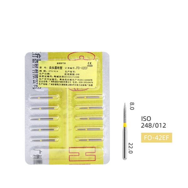 Polering Burs Høyhastighets tannhåndstykke Diamond Bur Tip