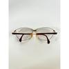 Used Silhouette Glasses Frame Gold NO.296