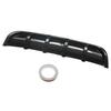 Universal Car Rear Bumper Lip Diffuser 6 Fin Shark Fin Style Car Back Bumper Spoiler Lip Splitter