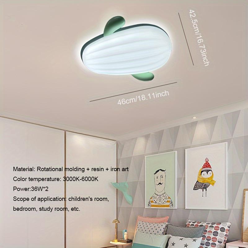 

Детский потолочный светильник AC85-265V, современный светодиодный потолочный светильник с регулируемой яркостью, люстра, потолочный светильник заподлицо для спальни, детской комнаты, детской комнаты 49*40*19cm