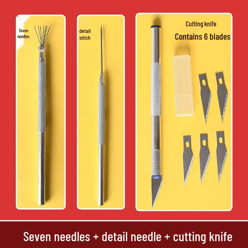 Edelstahl Ton Handwerks Werkzeuge: Halbkreis-Stab & Kugel-Formen-Set