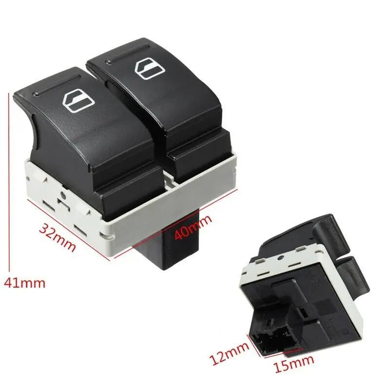 7E0959855A Car Window Lifter Master Control Switch Button For VW Transporter T5 T6 2005-2014 Car Parts Accessories 4Pins