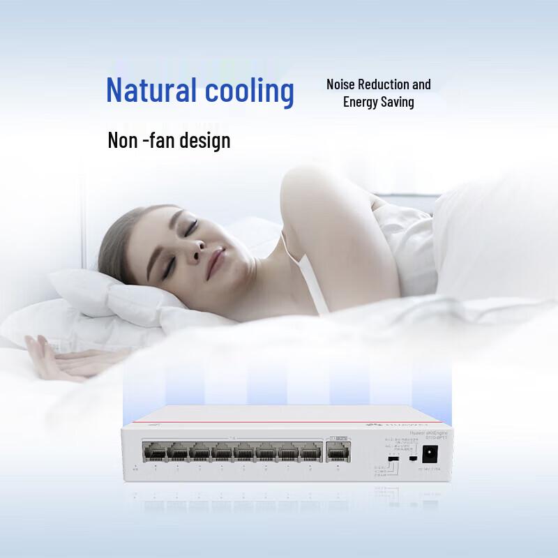 HUAWEI Kunling 8-Port Gigabit PoE Switch S110-8P1T