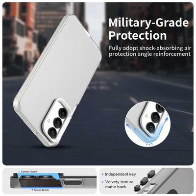 For Samsung Galaxy A36 5G/A56 5G Case PC+TPU+PET Matte Anti-Drop Phone Back Cover