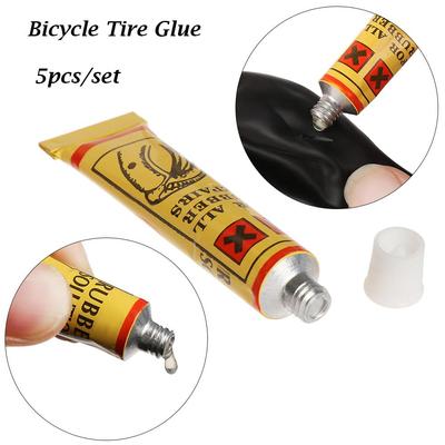 5pcs/Lot 8 ML New Quick Fix Multifunction Bicycle Tire Glue Bike Cycling Repair Tools Rubber Cement