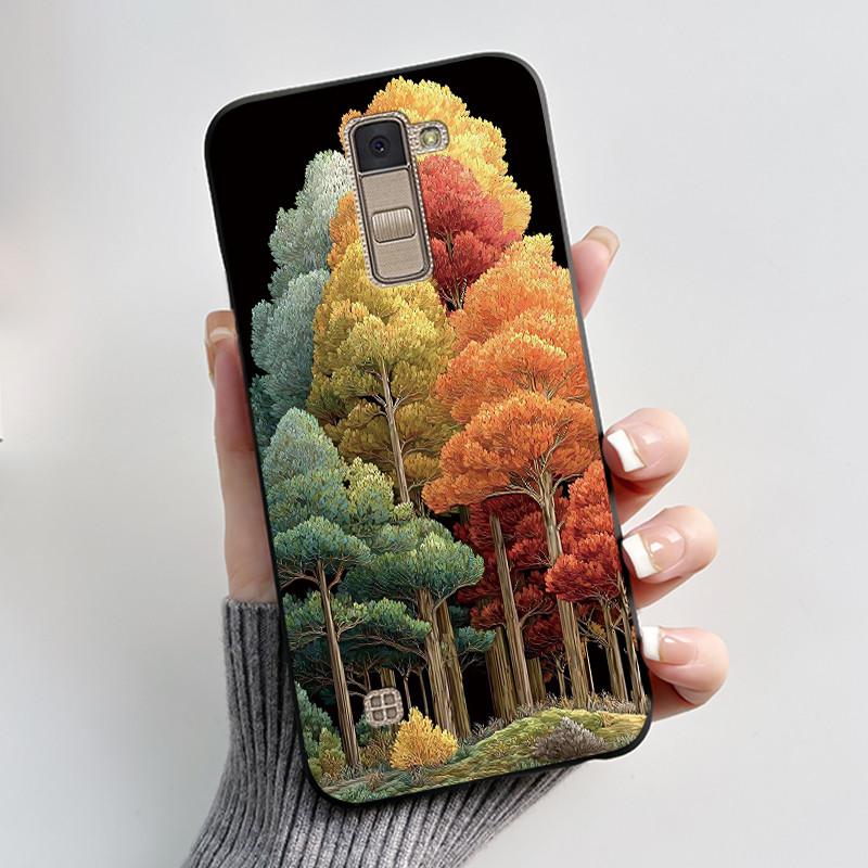 Casing For LG K10 2016 Super-Thin Slim Case Shockproof Bumper Luxury Cute Cool Boys Girls Black Matte Soft Silicone Back Cover