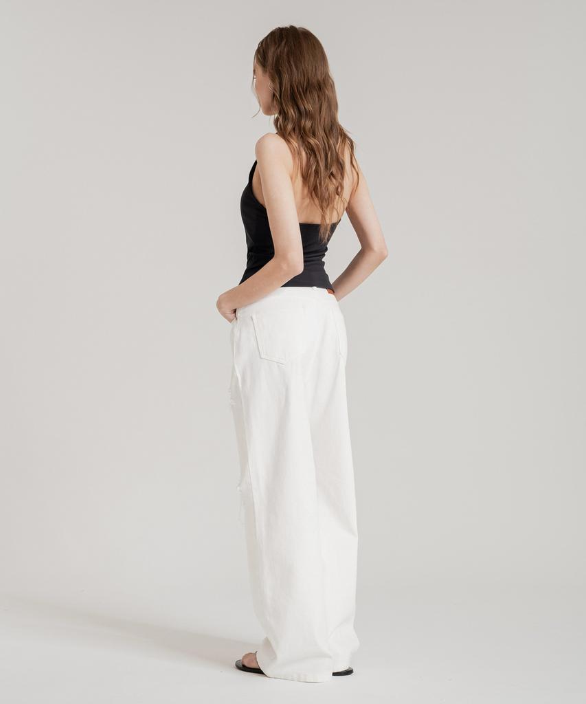 SSIN AND LEE Sleek Halterneck Sleeveless Charcoal