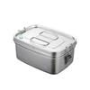 Leakproof Cover Stainless Steel Lunch Box 304 Stainless Steel Portable Food Container  School