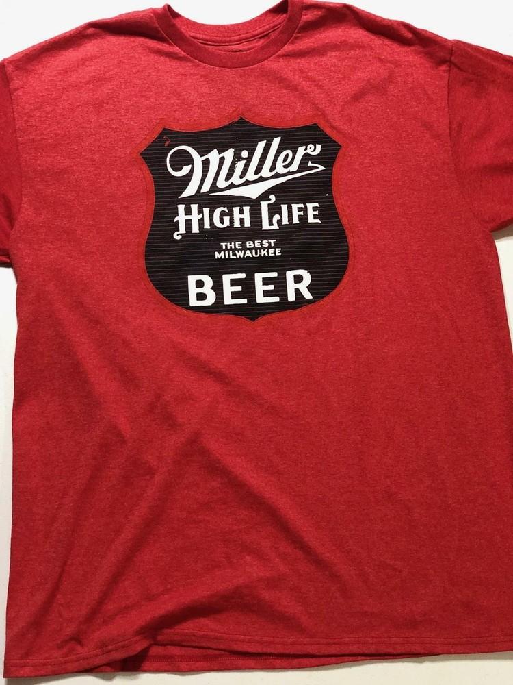 Miller High Life The Best Milwaukee Beer Mens T-Shirt Unisex T-Shirt S