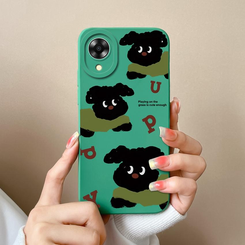 For Oppo A17k A16k A17 A16 A15 A12 A31 A33 A35 A36 A37 A52 A53s A54 A55 Phone Case Playful Boy Girl Pattern Fashion Shell For Oppo Silicone Back Cover