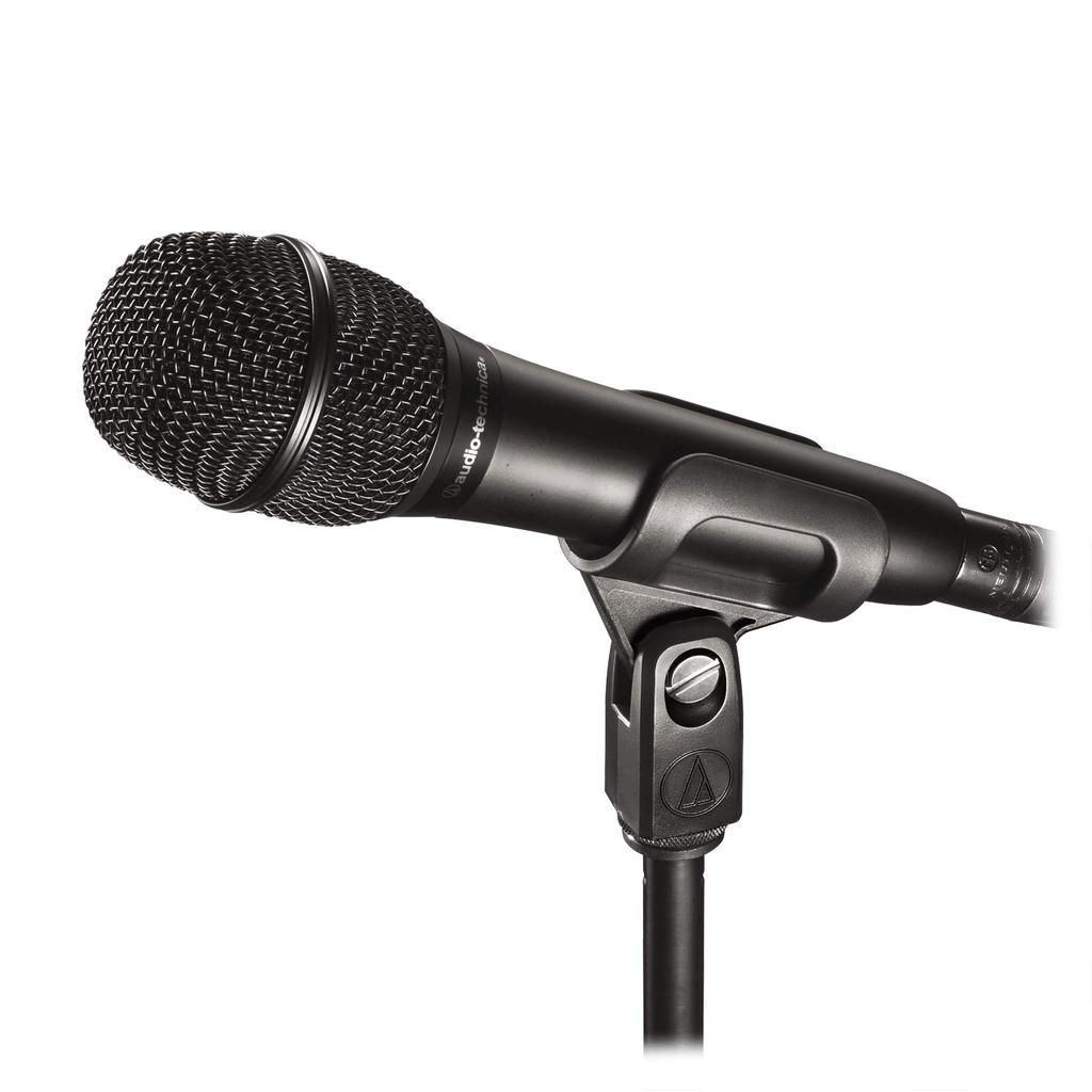 Audio-Technica Condenser Microphone AT2010 Handheld DTM Video Streaming Home Recording Podcasting Live Commentary Black