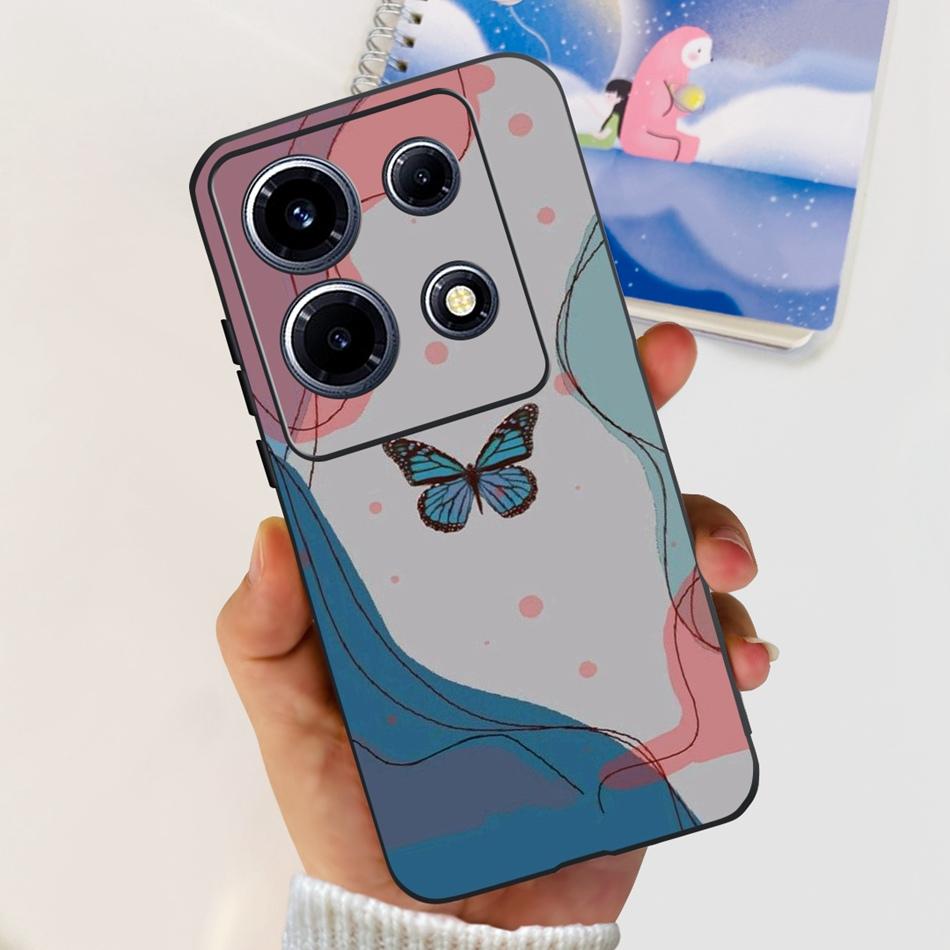 For Infinix Note 30 VIP 2023 Case X6710 Fashion Elegant Painted Soft Silicon TPU Phone Back Cover For Infinix Note30 VIP 30VIP