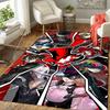 Colorful anime style Rug Floor Mat for Living Room or Bedroom Soft and Comfortable Carpet a Gift for Birthday and Holiday.