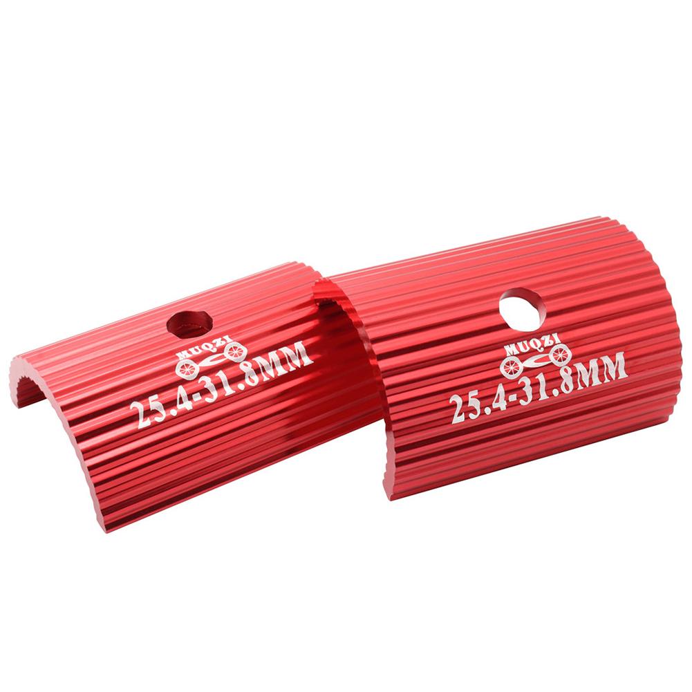 

Проставка для руля велосипеда, адаптер для конверсии (Красный 25,4-31,8 мм)