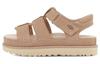Goldenstar Strap Platform Sandal Driftwood Women's 1137890-DRI