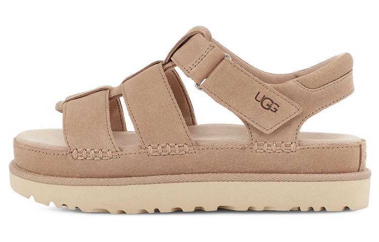 UGG Goldenstar Strap Platform Sandal Driftwood Women s 1137890-DRI 39