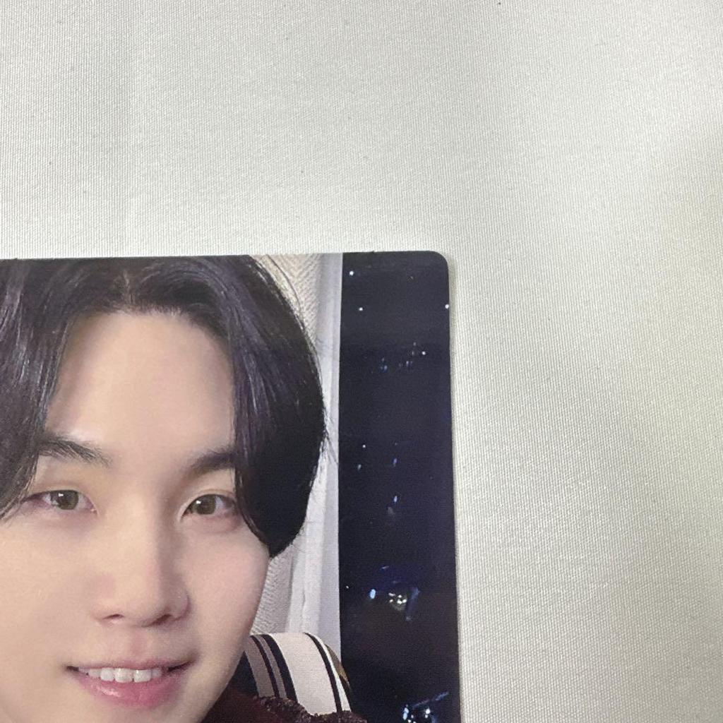[USED] FC Exclusive BTS Suga Yoongi Merch Box Trading Cards Merch Box