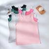 Vielseitige Crop Tops Damen Unifarbener U-Ausschnitt Camis Mode Tube Top Ärmelloses Camisole für Damen