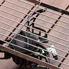Folding Outdoor Camping Stove Grill Portable Heavy Duty Stainless Steel Backpacking Cooking Barbecue Picnic Collapsible Campfire Grate Grill Rack