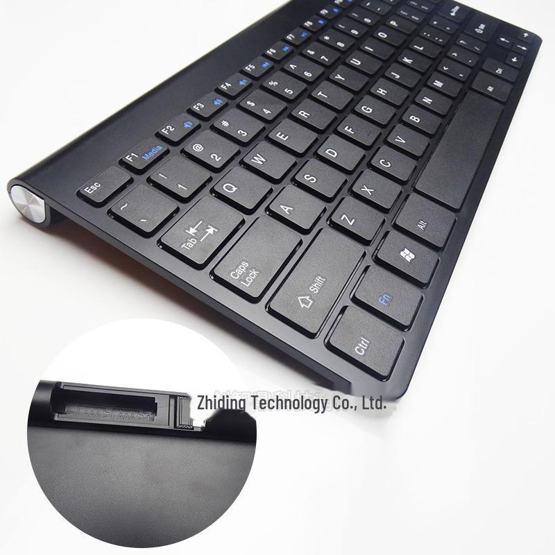 Ultra-Thin 2.4G Wireless Mini Scissor Keyboard for Desktop and Tablet