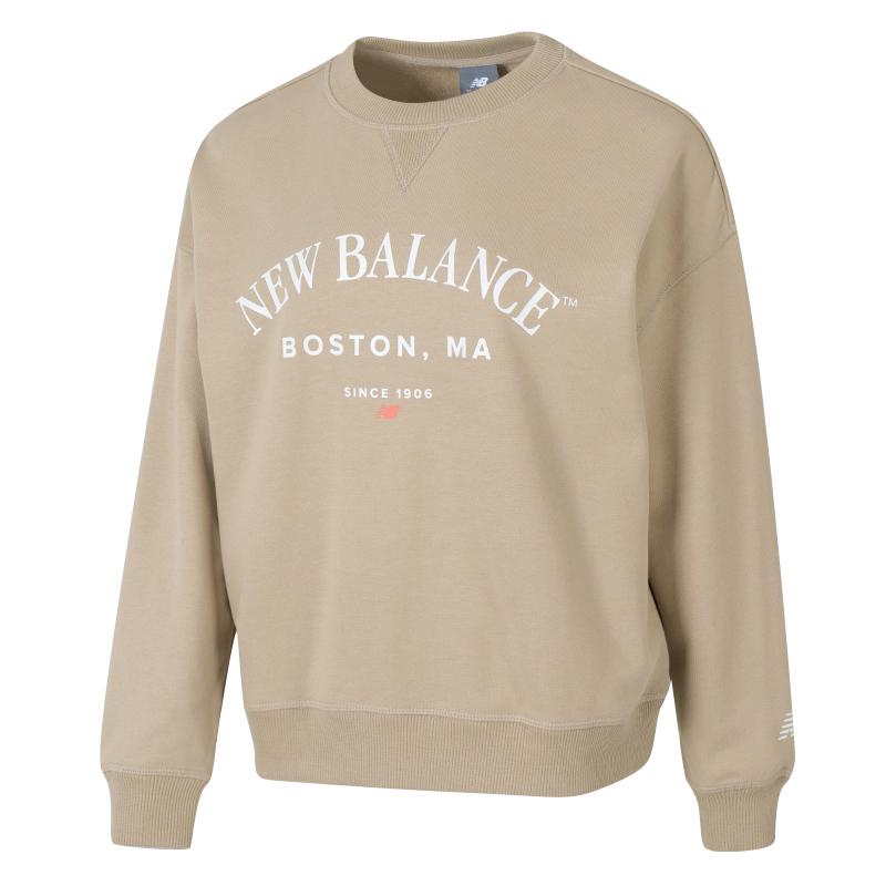 New Balance Sweatshirt Women s Khaki AWT51371-SOT 165/88A/L