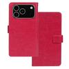 IDEWEI For iPhone 17 Pro Max Case Wallet Leather Phone Cover Crazy Horse Texture