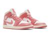 Jordan 1 Mid Strawberries and Cream (Women's)