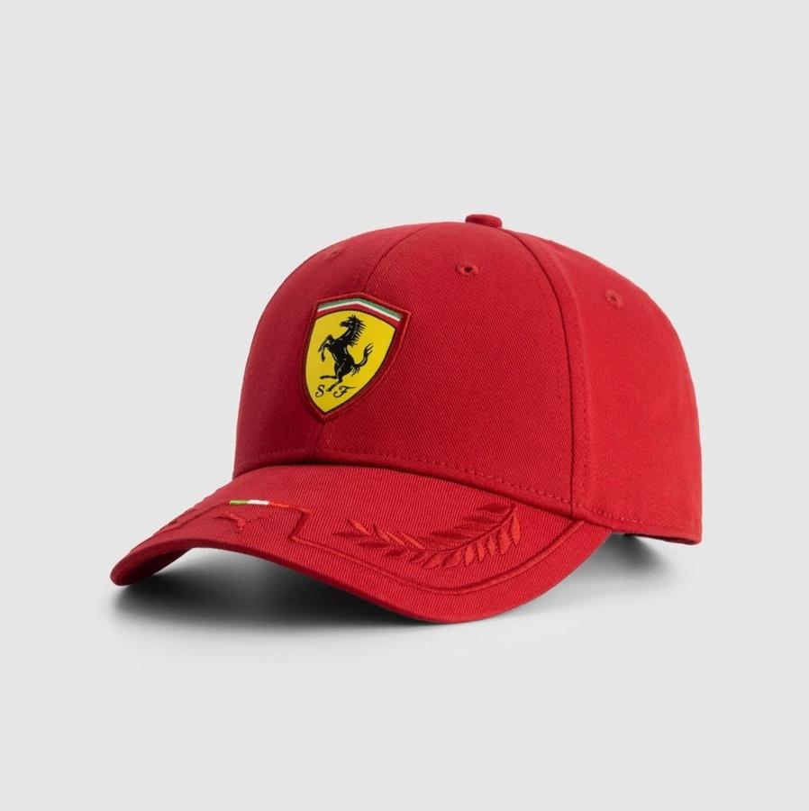 Car Duck Tongue Cap For Ferrari Hats New Racing F1 Monaco SF-25 Charles Leclerc 16 Baseball Cap Adjustable Casual Sunshade Hat