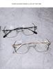 Girls Eyeglasses Anti-blue Light Glasses Fashionable Business StyleHalf Spectacle Frame Frame Glasses for Ladies -10 To -50 -1.0 -5.0