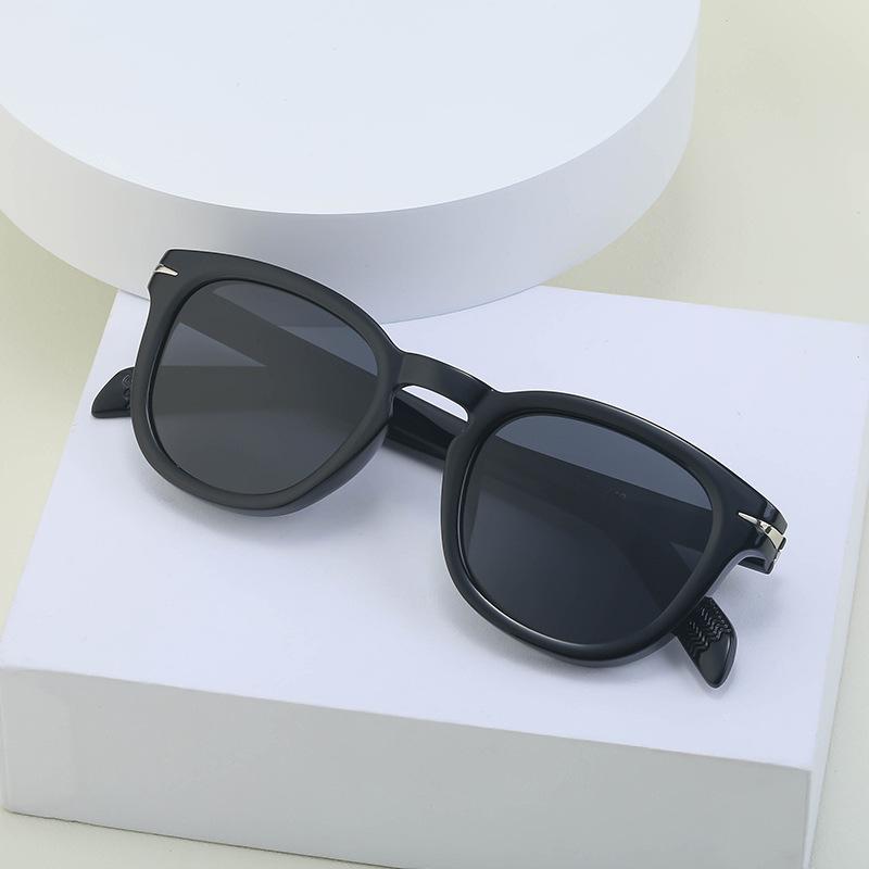 Vintage TR polarized sunglasses men's fashion oval frame sunglasses men's polarizing glasses shad