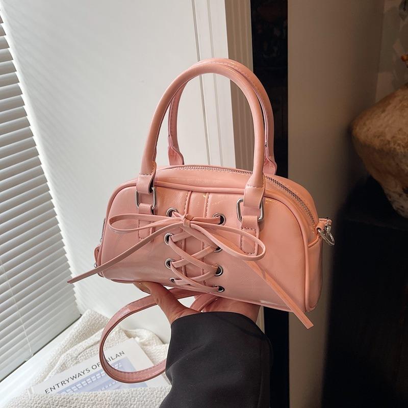 Premium niche bag women's new summer versatile messenger bag bow portable pillow bag