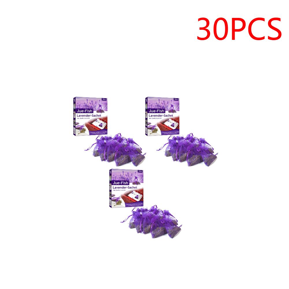 30-100Pcs Lavender Sachets Lavender Scented Sachets Long-Lasting Scent Air Freshener Multifunction for Drawers Closets Dressers