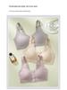 Cross-border Antibacterial Mastectomy Prosthesis Bra with Fake Breast Pads, Seamless Front Closure, for Post-Op and Reduction Support.