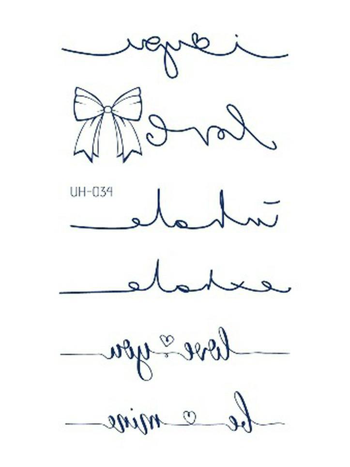 Ziołowe półtrwałe wodoodporne naklejki tatuażowe dla mężczyzn i kobiet