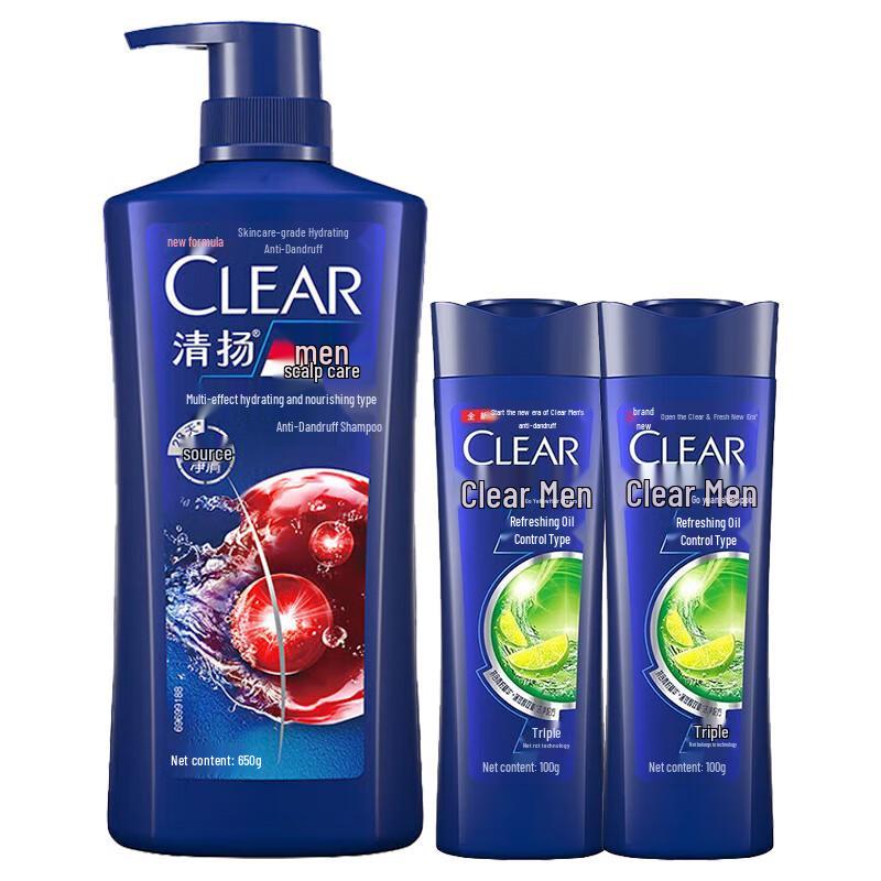 

Clear Men Anti-Dandruff Hydrating Shampoo Multi-Effect Care