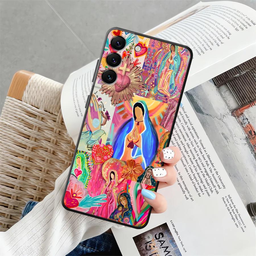 

Phone Cover Case for Samsung Galaxy A57 A15 A52 A36 A55 A25 A16 A53 A17 A37 A23 A06 A73 A51 A05 A50 A13 A12 A41 A70 Madonna Galaxy A26 5G