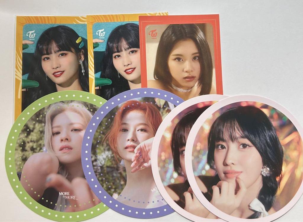 [Б/У] TWICE Открытка Подставка Торговая карточка Момо Сана Чеён Чонён Цзыюй