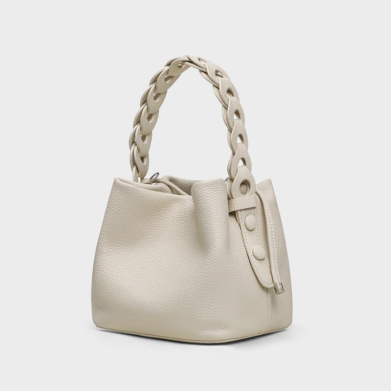 2025 New Women's Bag Fashion Versatile Autumn Winter Bucket Bag Handbag Basket Shoulder Crossbody Small Bag