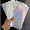 Transparent Fish Skin Stickers Silver Laser Fishing Lure Film Fishing Lure Stickers  Fishing Bait