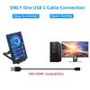 3.5 Inch IPS Type-C Screen 480*320 Secondary Screen CPU GPU RAM HDD USB Monitor Freely AIDA64 Mini Display