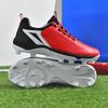 Men's Baseball Shoes Training Long Spikes Softball Shoes Non-slip Cleats And Turf Softball Sneakers Beginners Baseball Sneakers