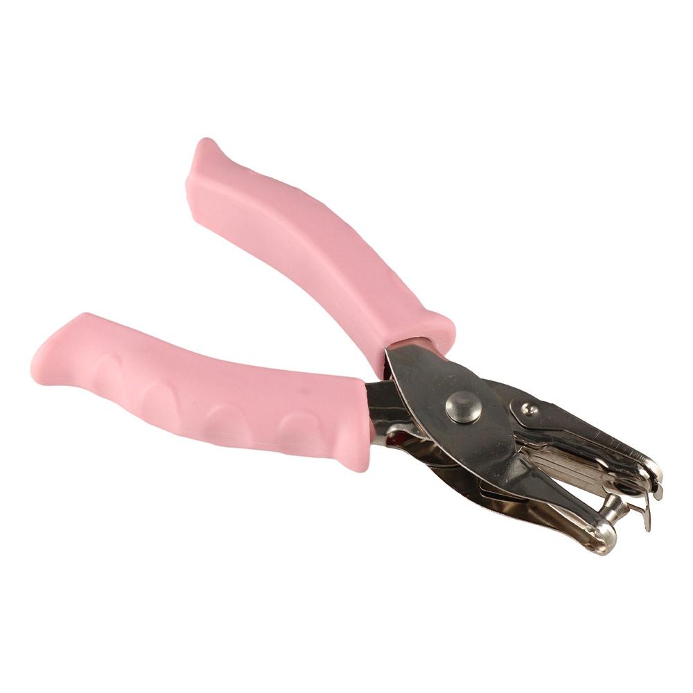 Macaron Color Mini Paper Punch Single Hole Loose-leaf Punch Practical DIY Paper Puncher Students