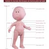 Curly Hair Mia Potato Dolls Dress Up Action Figure Body 24cm Bean Eye Vinyl Doll  Children Gift