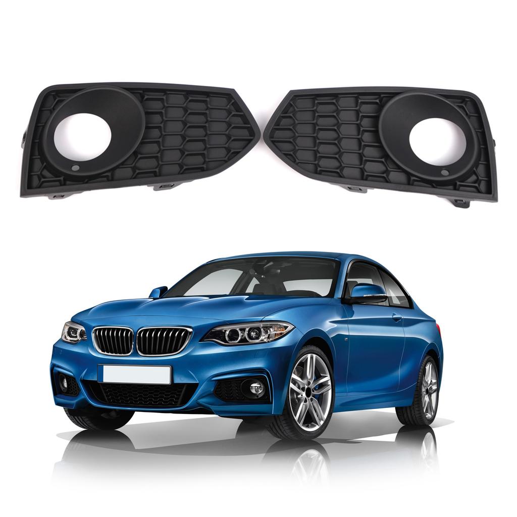 Lower Bumper Front Fog Lamp Air Guide Grille Trim Cover Compatible for 2Series F22 F23 High Quality Auto Styling Cover