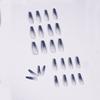 Gradual change series long ballet advanced gray gradual change wearing nail fake nail nail patch nail patch factory sales